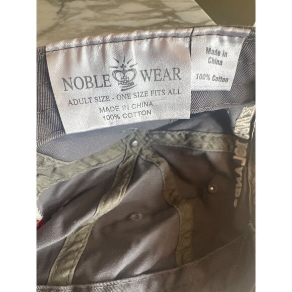 Kings Island Embroidered 72 Adjustable Baseball Cap Noble Wear Gray Adult - Picture 5 of 5